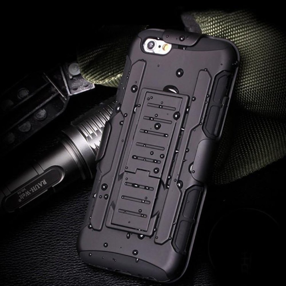 new Case with Holster For Apple iPhone 7 PLUS Phone Case Housing Hard Casing